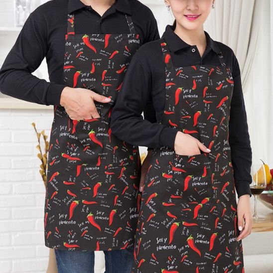 tablier cuisine polyvalence piment