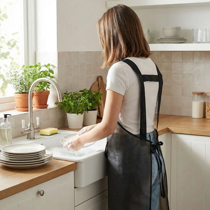 tablier de cuisine PVC cristal
