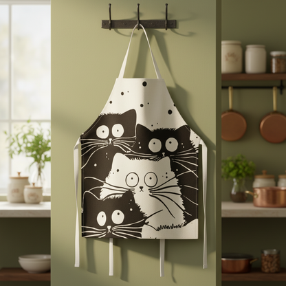tablier de cuisine col licou encre & griffes