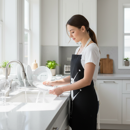 tablier de cuisine coton lin minou & co