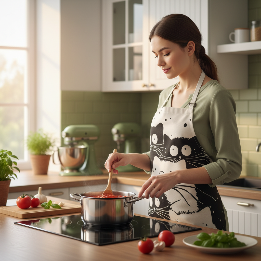 tablier de cuisine protection efficace encre & griffes