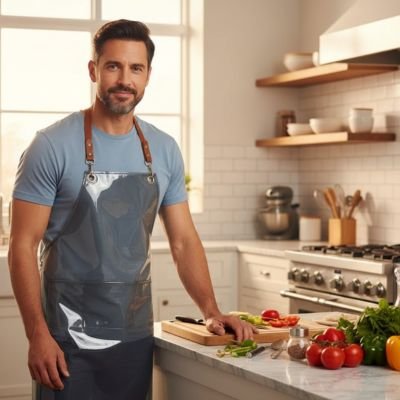 Tablier de cuisine tranquillité cook