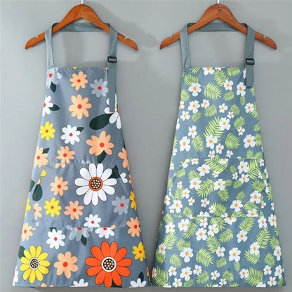 tablier deux motifs flower